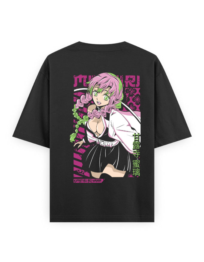 Mitsuri Anime Graphic T-Shirt – Love Hashira Aesthetic Streetwear