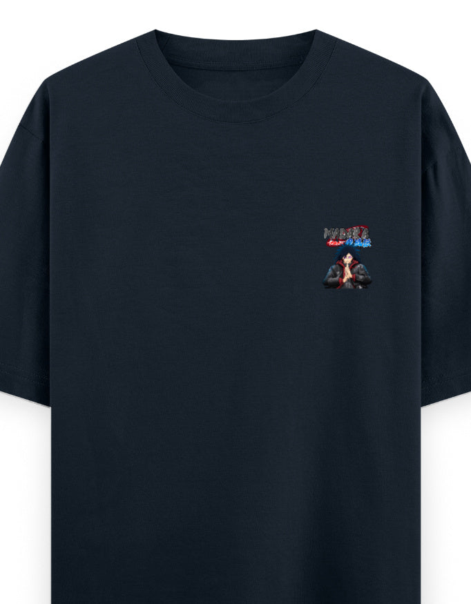 Minimal Itachi Chest Logo Tee – Itachi Uchiha Subtle Anime Front Print