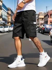 Men's Cotton Casual Cargo Shorts Pack of 1